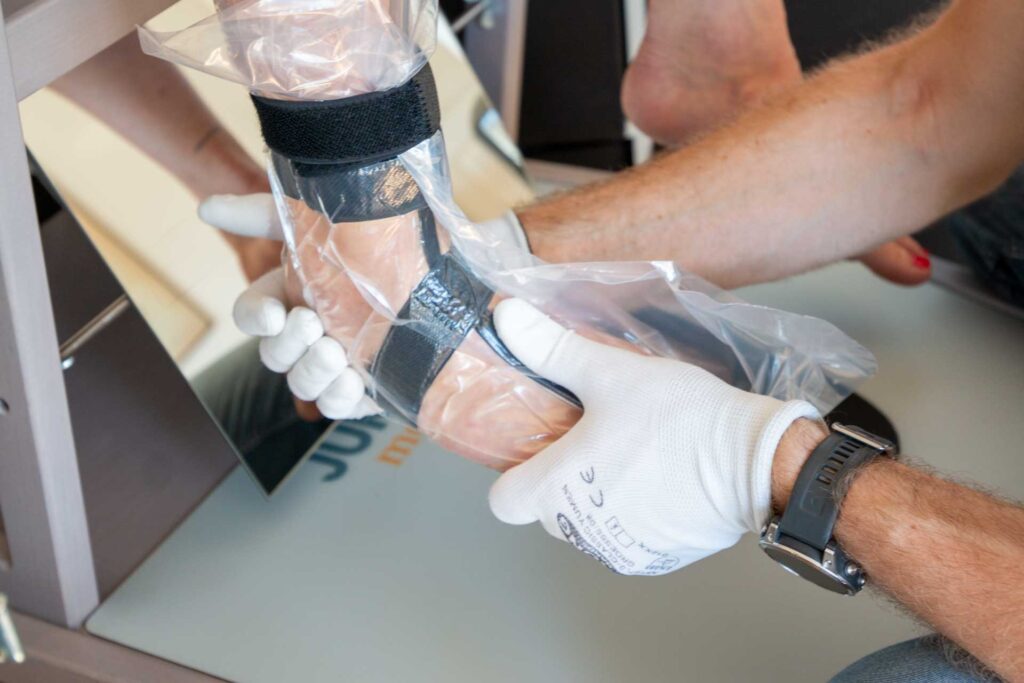 Fertige Handorthese zur Abgabe bei Desor in Bad Homburg