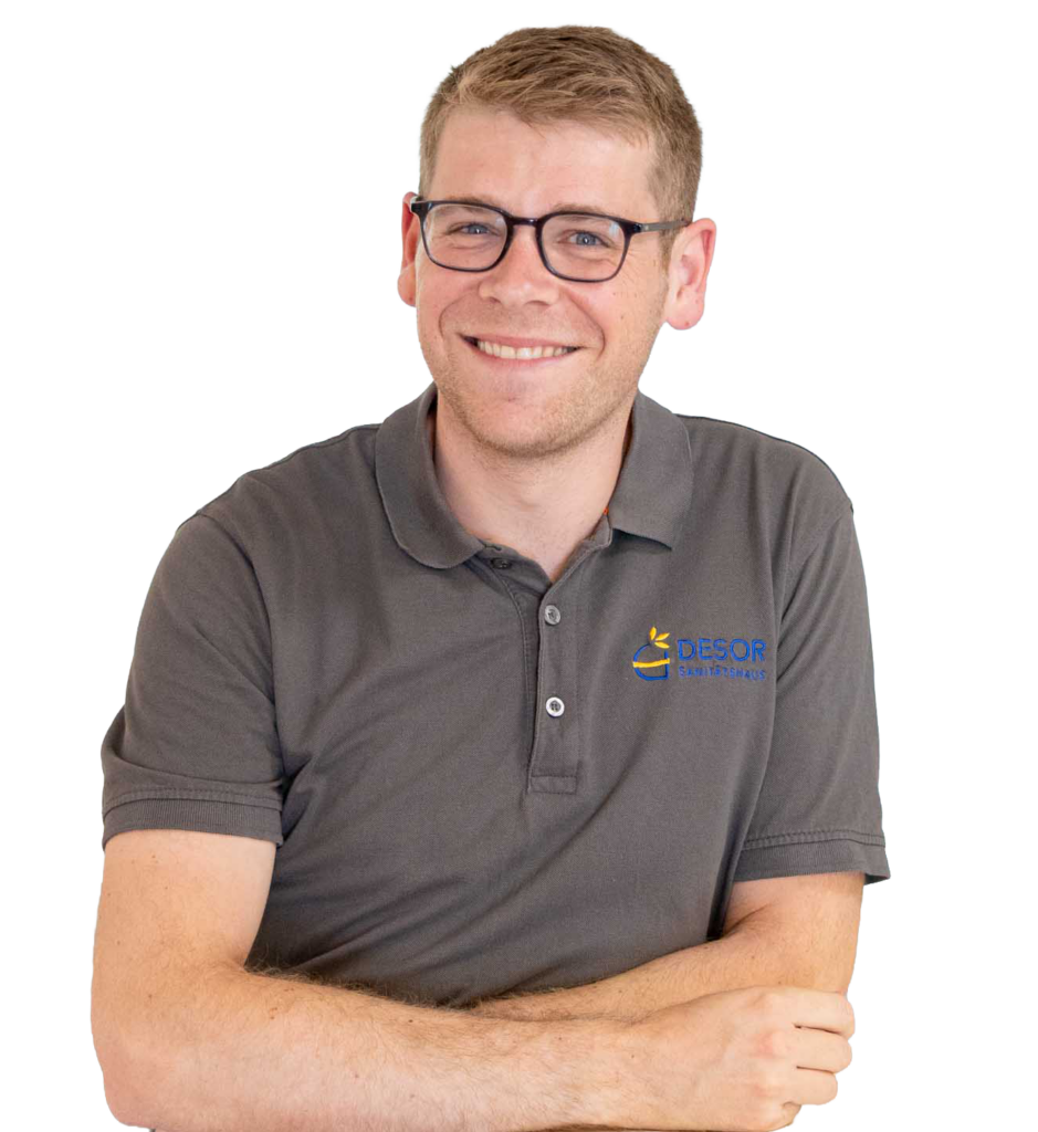 Orthopädietechniker von Desor bei der Beratung in Bad Homburg